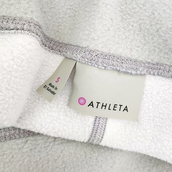 ATHLETA SMALL GRAY THERMAL SOFT LEGGINGS - Picture 7 of 8